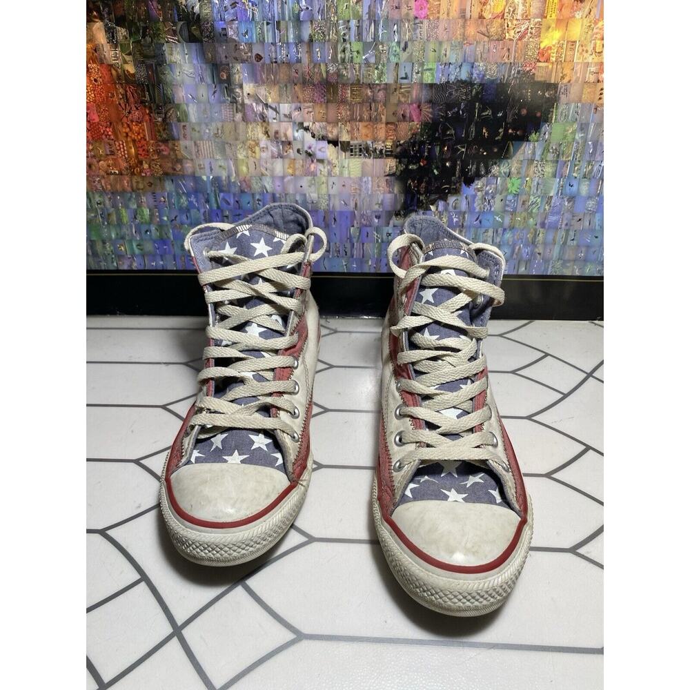 Converse all star chuck Taylor Men size 7 shoes American flag Unisex